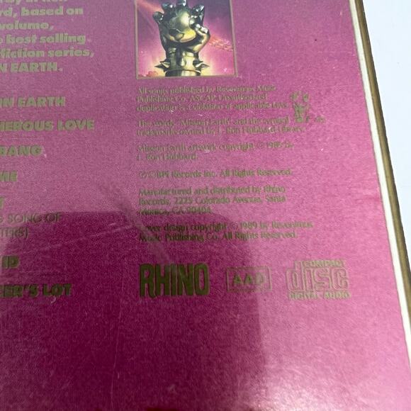 Edgar Winter Mission Earth CD L Ron Hubbard composer CD - Picture 6 of 6